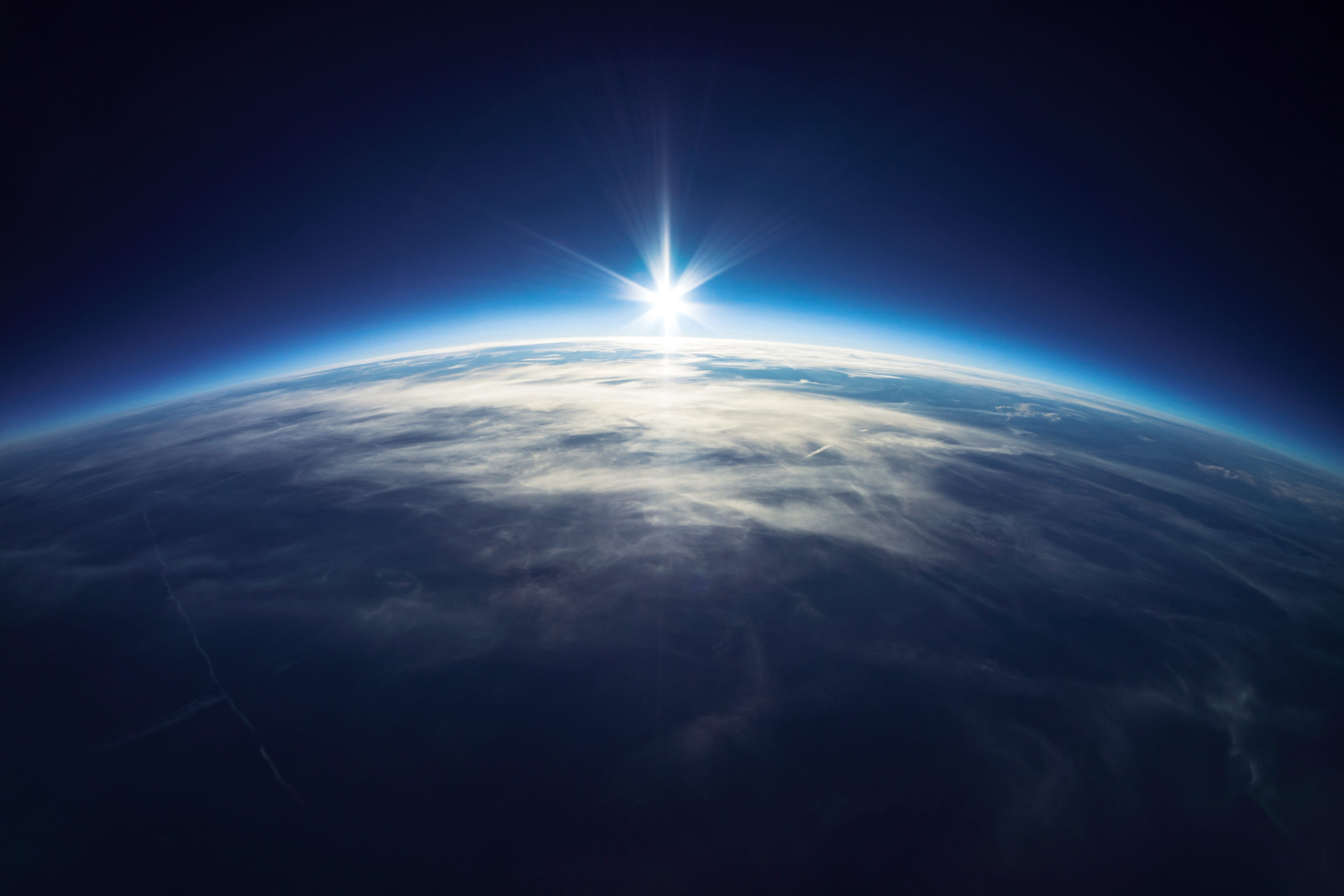 Near Space photography – 20km above ground / real photo