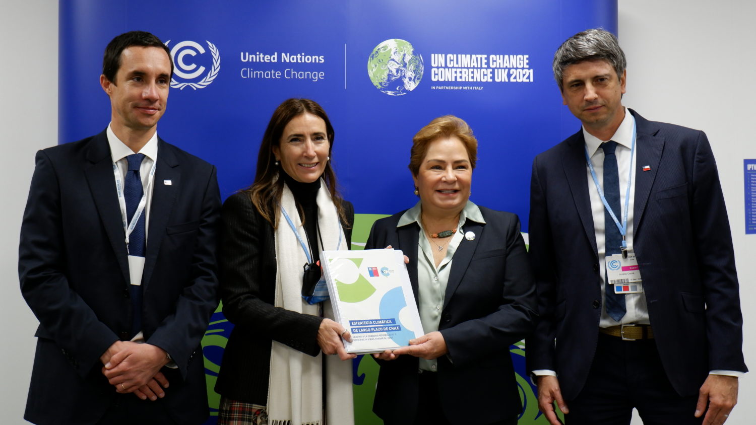 Chile delivers Long-Term Climate Strategy to the UN Executive Secretary of Climate Change